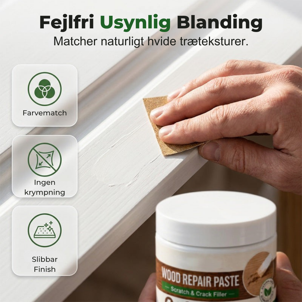 WoodRepair™ | Reparér synlige træskader uden at udskifte møblet