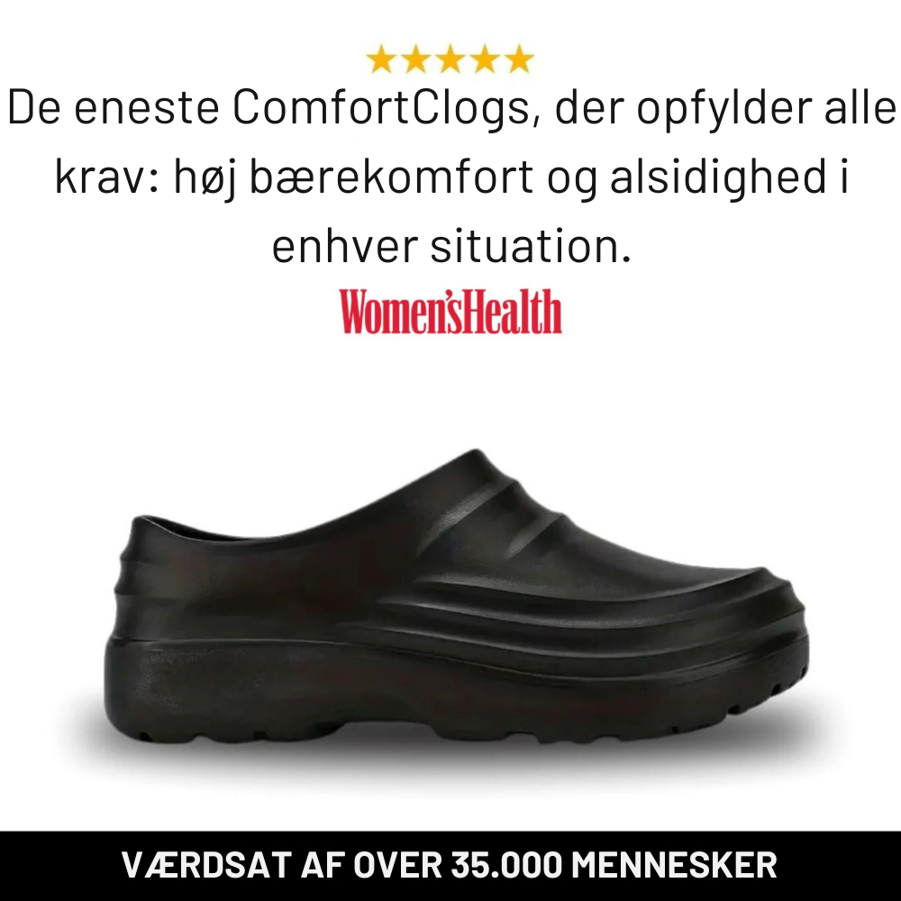 ComfortClogs™ | Gå lettere gennem lange vagter hver dag