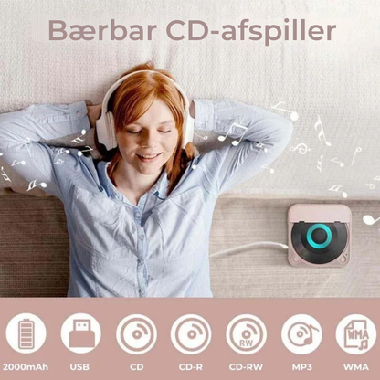 PureSound™ CD Player | Hør dine gamle CD'er igen