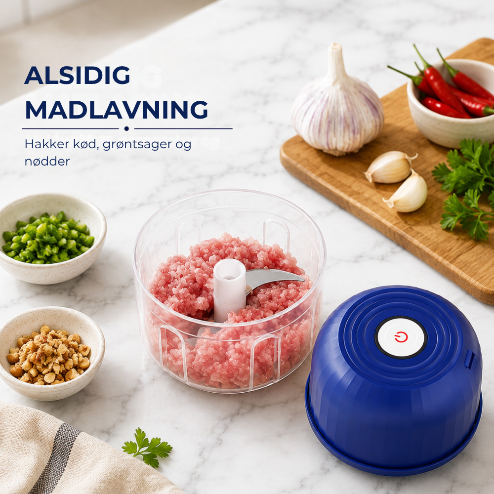 QuickChop™ | Hak små portioner på få sekunder