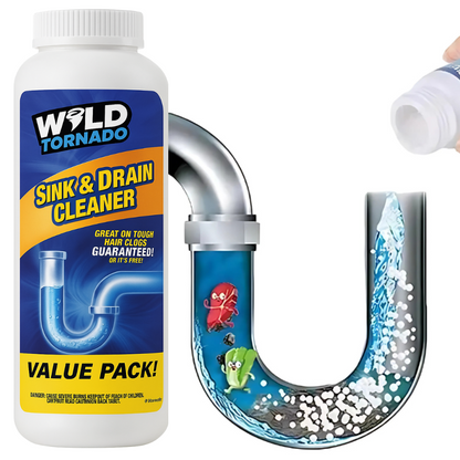 DrainClean™ | Slip for stoppede afløb på få minutter