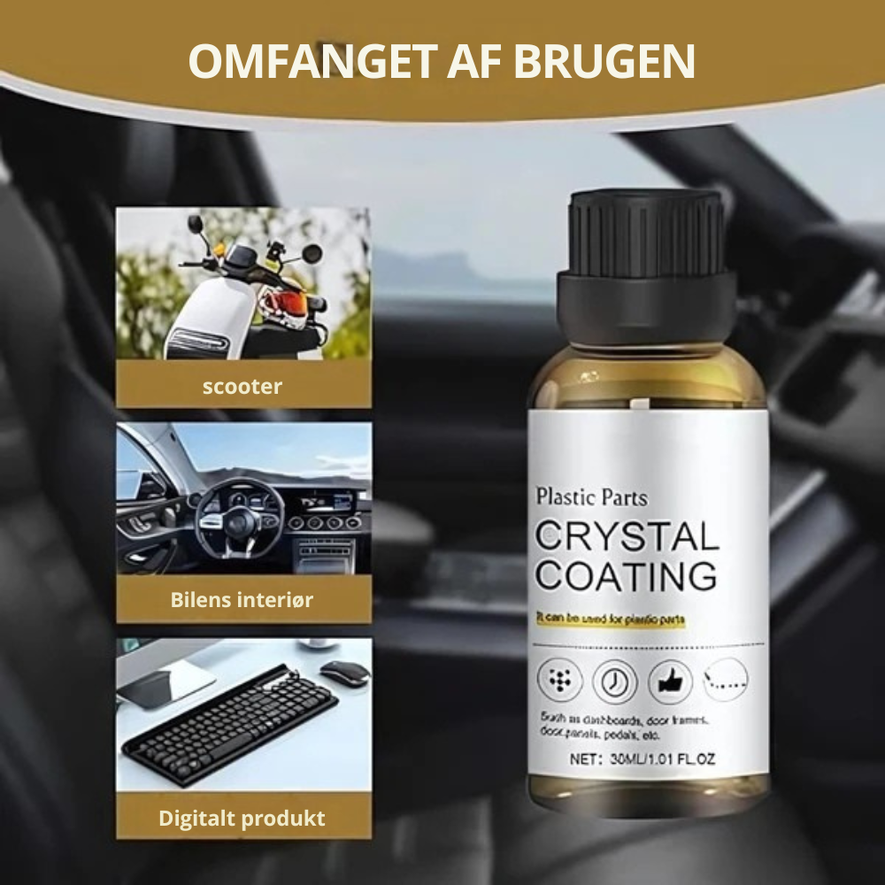 CrystalCoat™ | Gendanner og giver langvarig beskyttelse