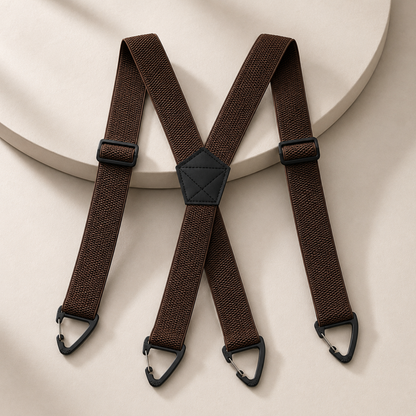 GripSuspenders™ | Hold bukserne oppe uden stram livrem
