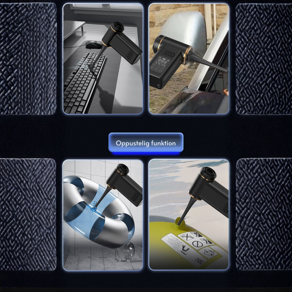 AutoVac™ Pro | Én kompakt løsning til en ren, sikker og klar bil