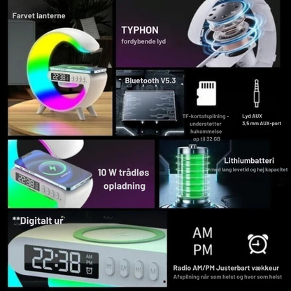 SoundGlow™ | Vågn blidt op til lys, varme og en bedre start på dagen