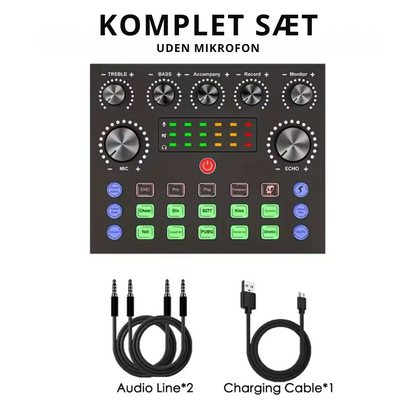 PodCaster™ Pro | Professionel lyd. Uden et dyrt studio.