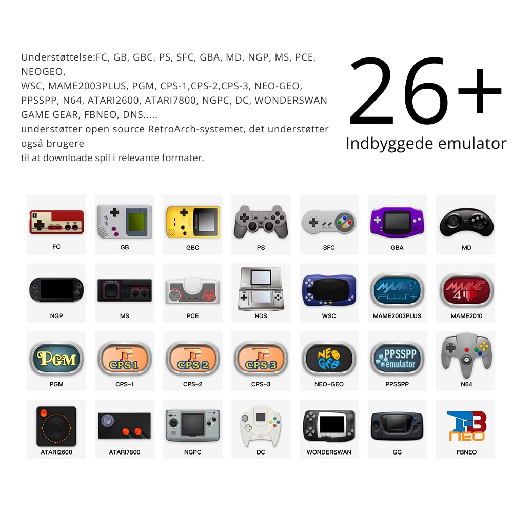 SwitchBoy™ | Ultimativ konsol til retrospil