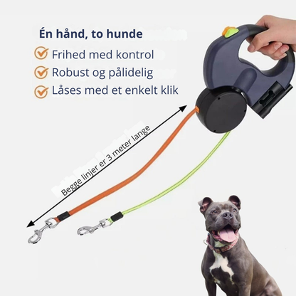 TwinWalk™ | Gå roligere med to hunde uden kaos