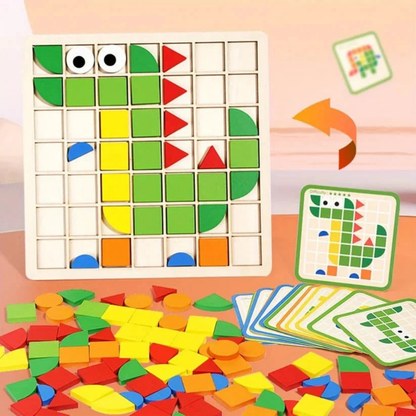 MosaicPuzzle™ | 40 mønstre der bliver til fri fantasi