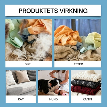 FurCatch™ | Færre dyrehår på dit nyvaskede tøj