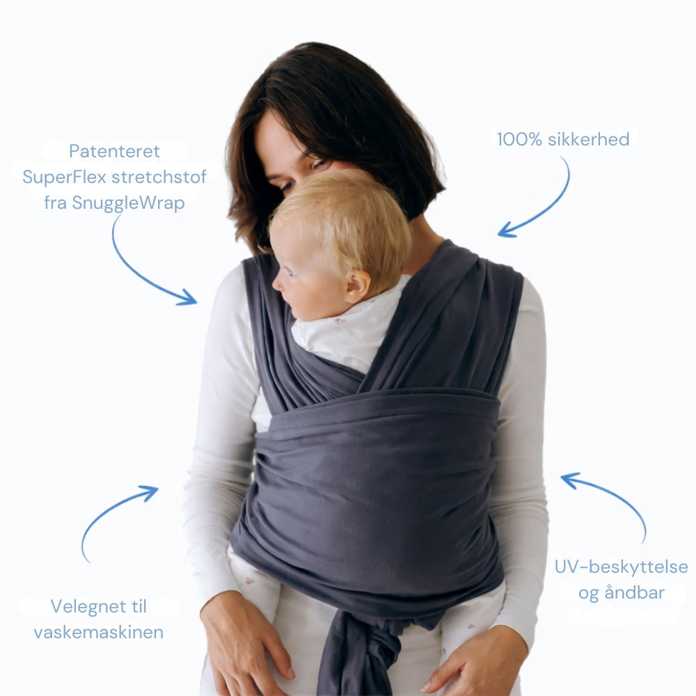 SnuggleWrap™ | Gør hverdagen lettere med baby tæt på