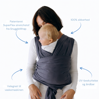 SnuggleWrap™ | Gør hverdagen lettere med baby tæt på