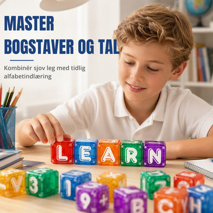 SmartBlocks™ | Magnetisk byggeleg med bogstaver tal og fantasi