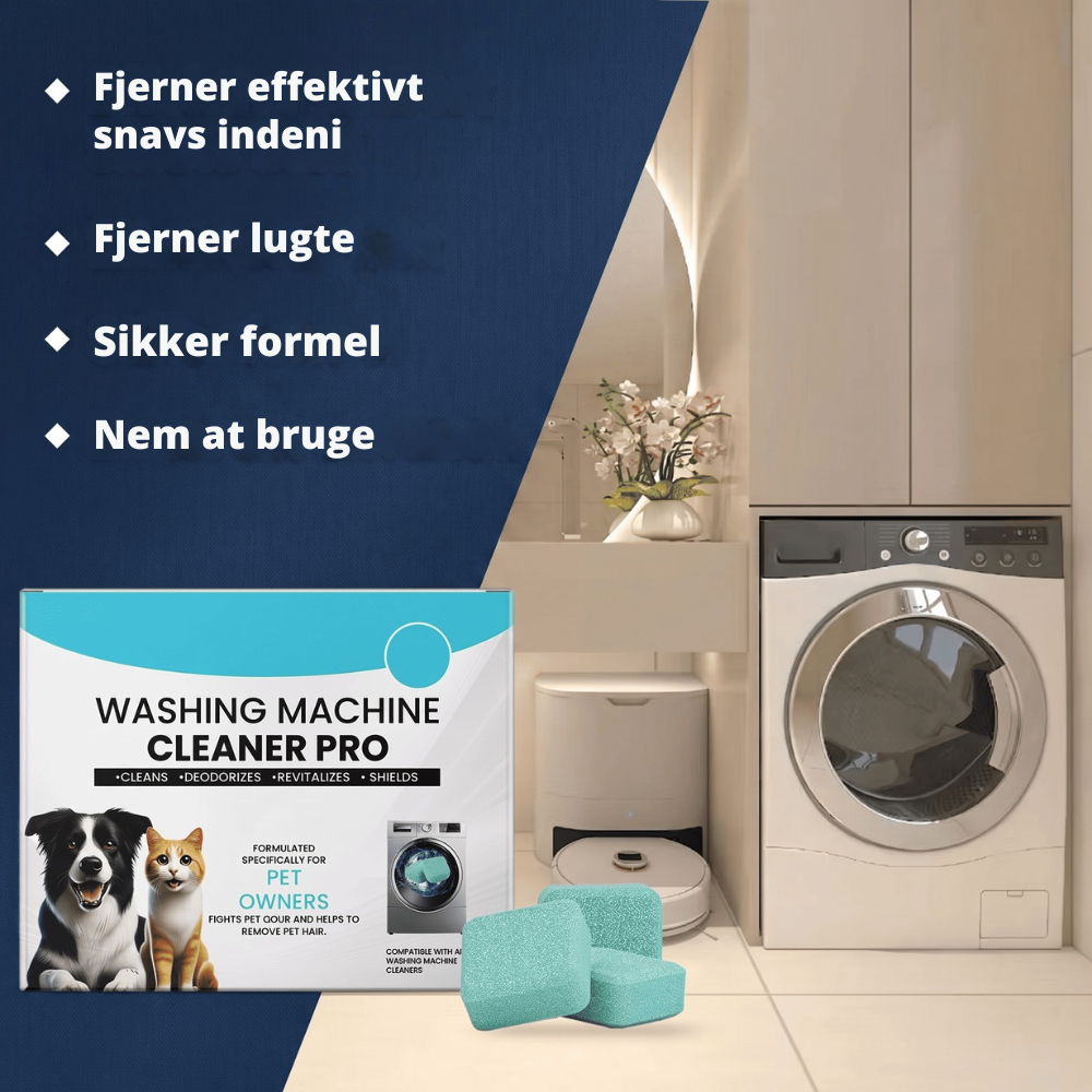 PureWash™ | Friskere vasketøj starter med en renere maskine