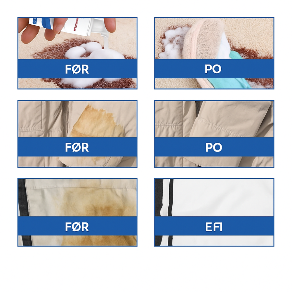 FoamCleaner™ | Hurtig pletfjerner uden vand og skrubning!