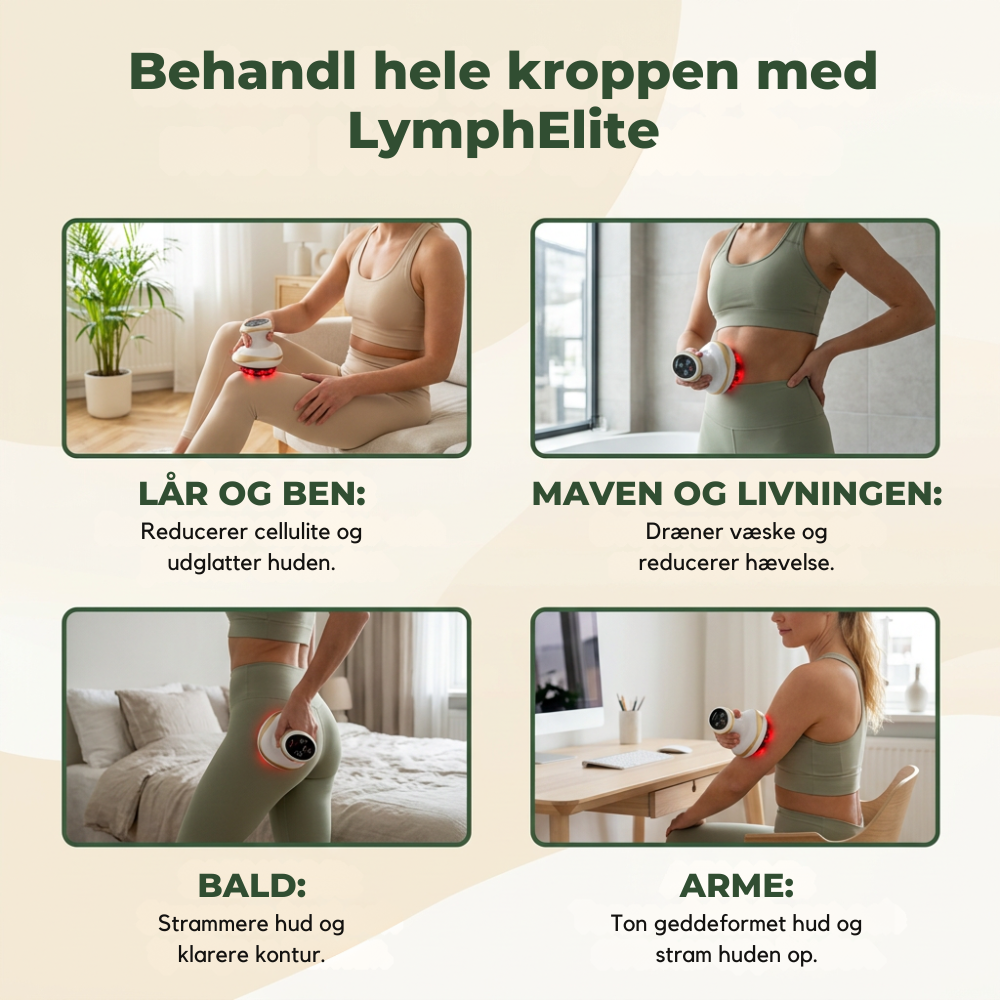 LymfElite™ | Gør kropsplejen mere målrettet hjemmefra