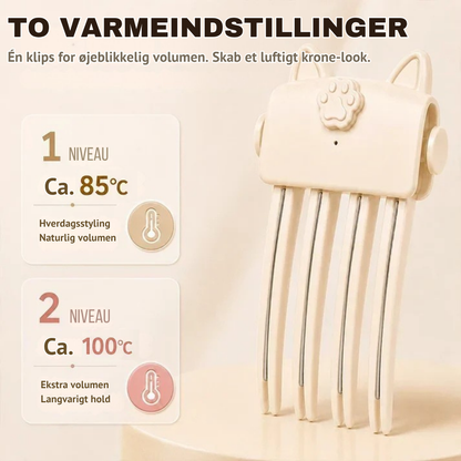VoluClip™ | Hurtigt løft til fyldigere hår ved rødderne