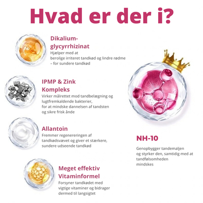 DenPerm™ | Målrettet pleje til svækket tandemalje