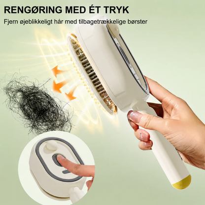 SilkBrush™ | Få glattere, mindre kruset hår – uden at trække, slide eller kæmpe med børsten