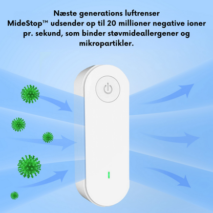 MideStop™ – Det kemikaliefri middel mod mider, der renser dit hjem