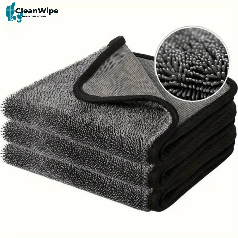 CleanWipe™ | Tør hurtigt, sikkert og uden striber – hver gang