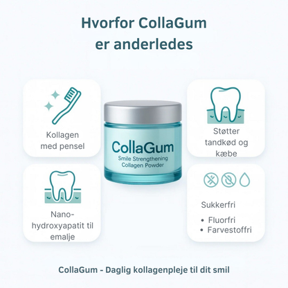 CollaGum™ | Styrk dit tandkød indefra og bevar dit naturlige smil