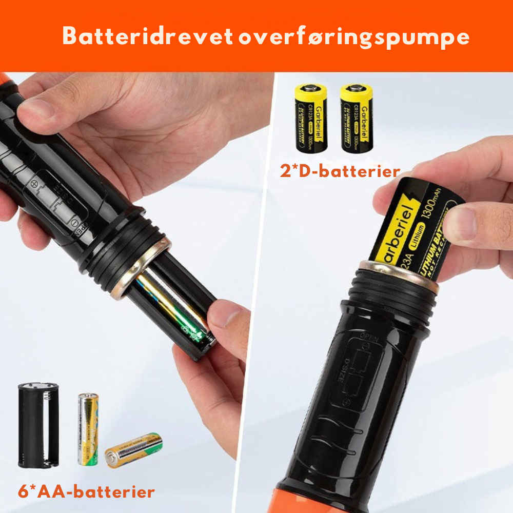 FlowPump™ Pro | Elektrisk væskepumpe til lettere og renere overførsel