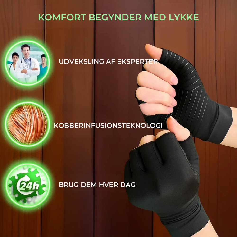 ReliefGrip™ – Kompressionshandsker, der lindrer smerte og genopretter mobilitet og komfort