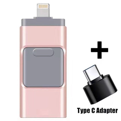 MemoKey™ | 4 i 1 USB-hukommelse - lynhurtig billedoverførsel