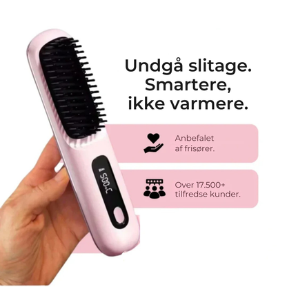 HeatBrush™ | Salon-blødt hår når som helst, hvor som helst