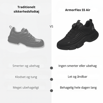 ArmorFlex™ S5 Air | Ultralette sikkerhedssko der føles som sneakers