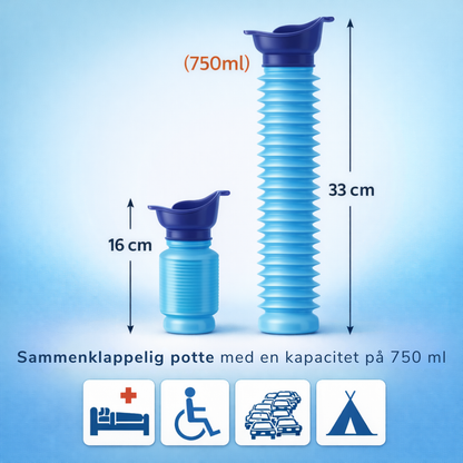 ToiletGo™ | Altid et toilet lige ved hånden