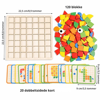 MosaicPuzzle™ | 40 mønstre der bliver til fri fantasi