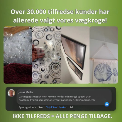 HoldFast™ | Stærkt ophæng uden huller eller besvær