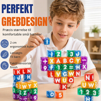 SmartBlocks™ | Magnetisk byggeleg med bogstaver tal og fantasi