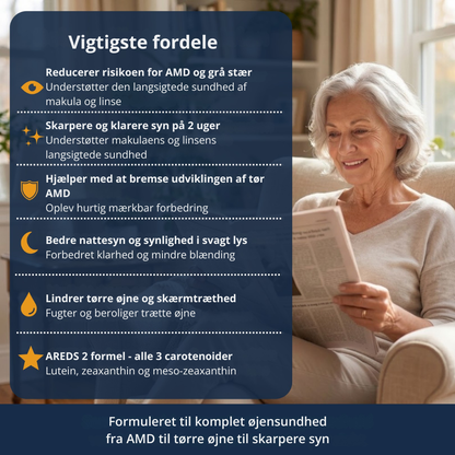 EyeVita™ | Daglig næringsstøtte til klart og komfortabelt syn