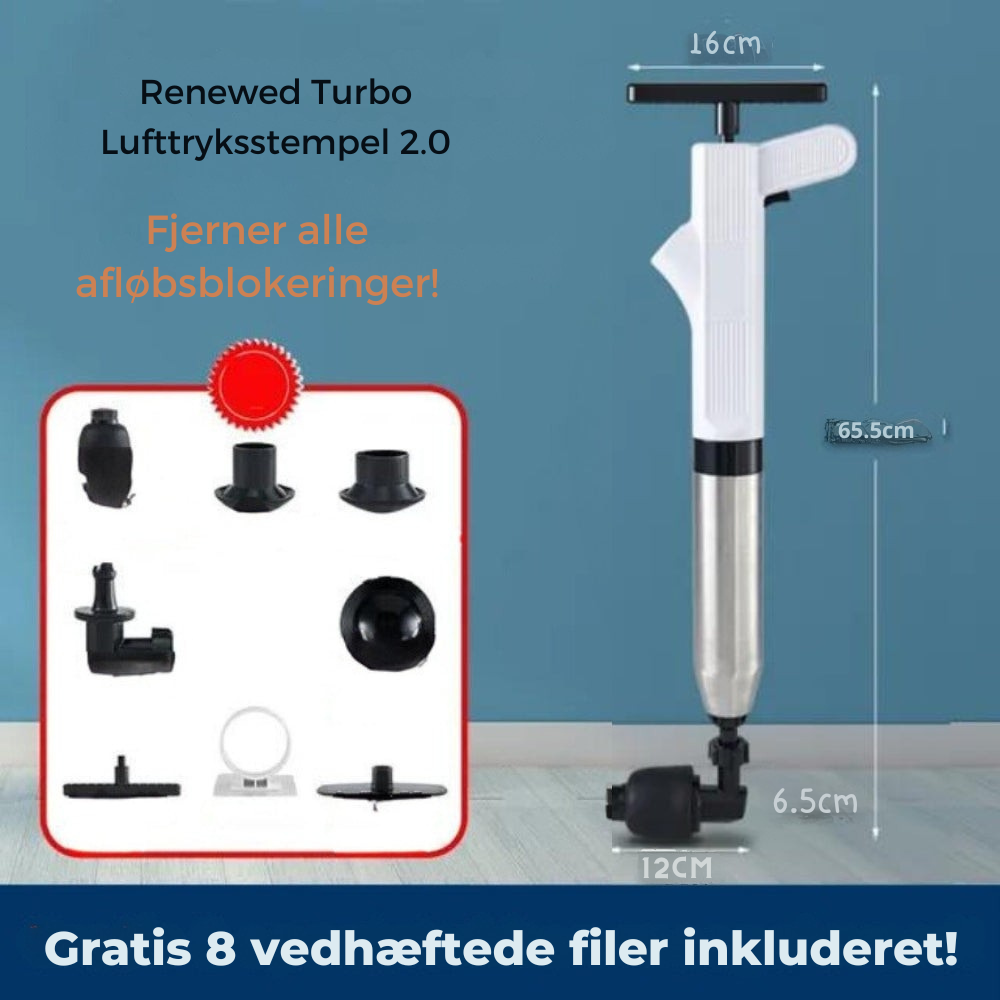 TurboFlush™ | Den Ultimative Løsning til Hjemmeafløbsrensning