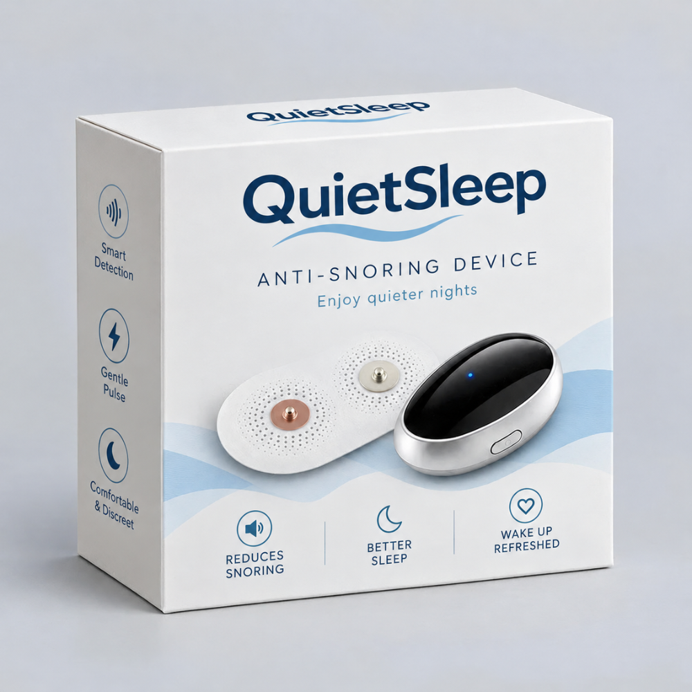 QuietSleep™ | Mindre snorken uden noget i munden