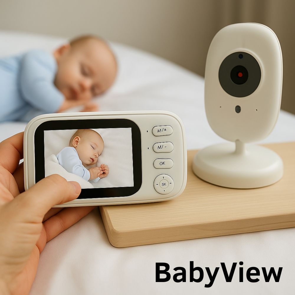 BabyView™ | Smart babyalarm – hold øje med dit barn, uanset hvor du er