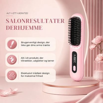 HeatBrush™ | Kort hår med volumen på få minutter
