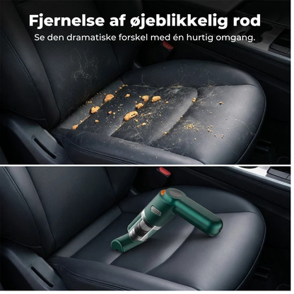 AutoVac™ Pro | Kompakt bilstøvsuger til hurtig rengøring overalt