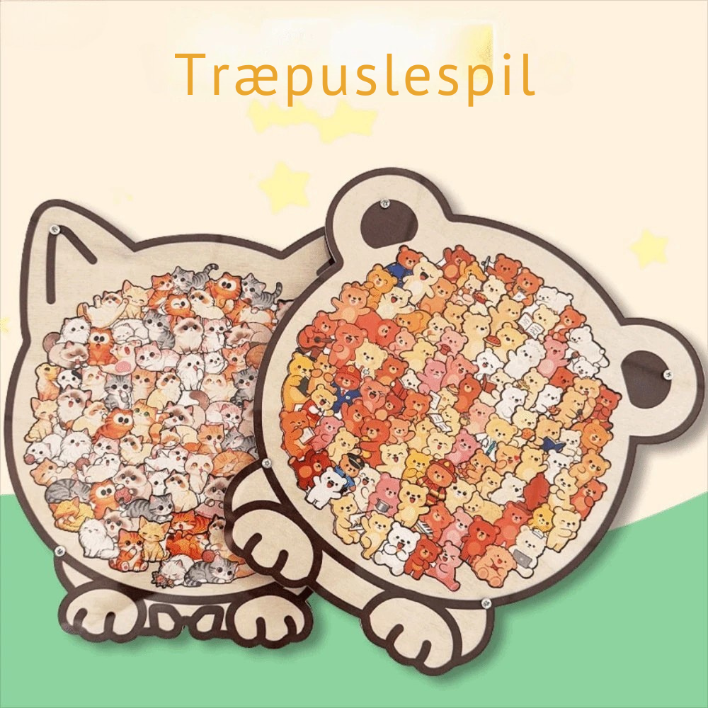 PawPuzzle™ | Dekorativt hundepuslespil med hygge og personlighed