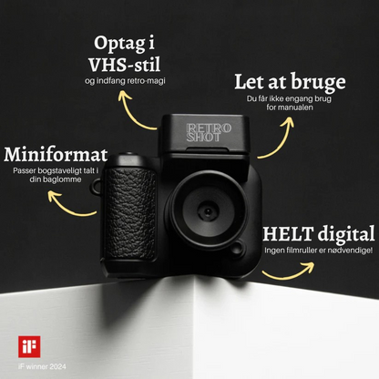 RetroShot™ | Fordi de bedste minder fortjener mere end et filter 📸