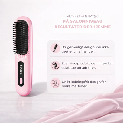 HeatBrush™ | Kort hår med volumen på få minutter