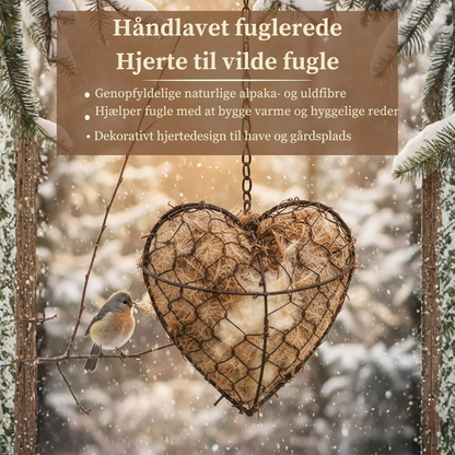 NestHeart™  | Hjælp havens fugle med varme og tryghed i kolde måneder