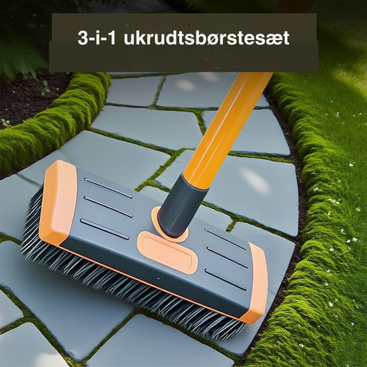 TerraBrush™ | Få terrasse og fuger til at se rene ud igen