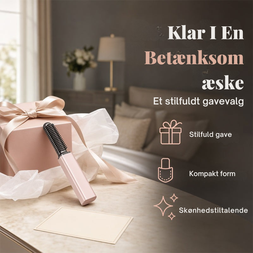 MiniStyle™ | Kompakt varmekam til hurtig opfriskning af pandehåret