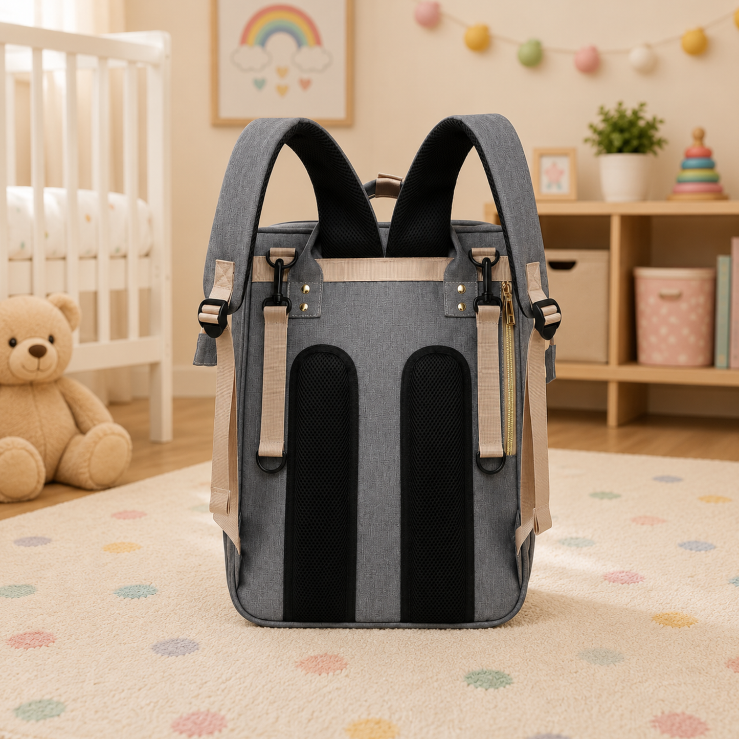 ParentPack™ | Organiseret puslerygsæk til lettere ture med baby
