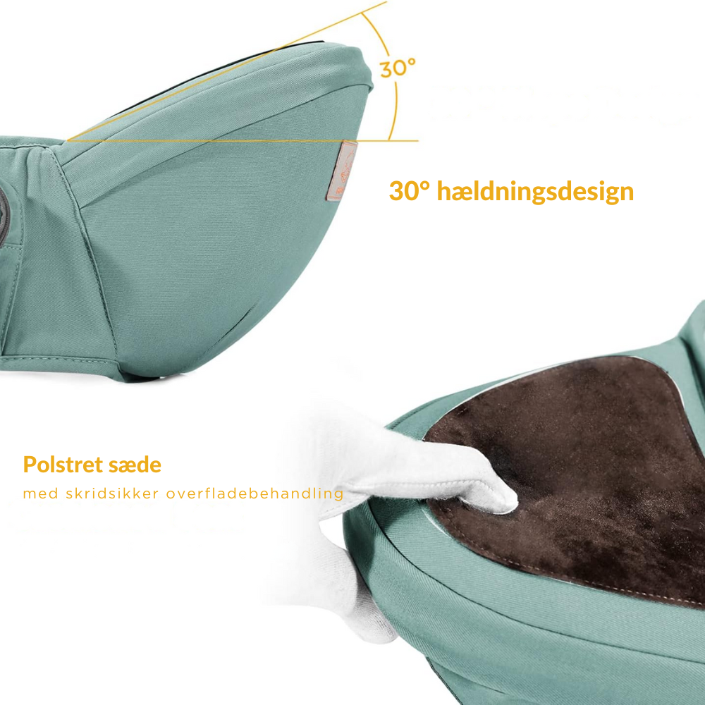 HipCarry™ | Ergonomisk komfort, der gør det nemt at bære barnet