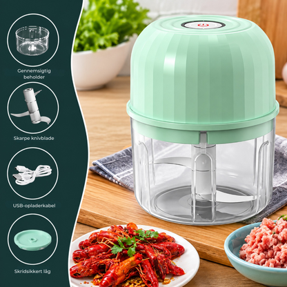 QuickChop™ | Hak små portioner på få sekunder